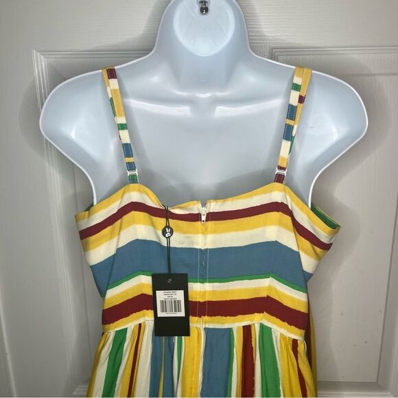 Hell Bunny Sunshine And Lollipops Maxi Dress Colorful Tiered Maxi Sundress XL - Picture 8 of 11